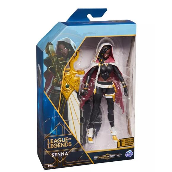 League of Legends Official Senna Premium Collectible Action Figure with Base NWT - Picture 3 of 6